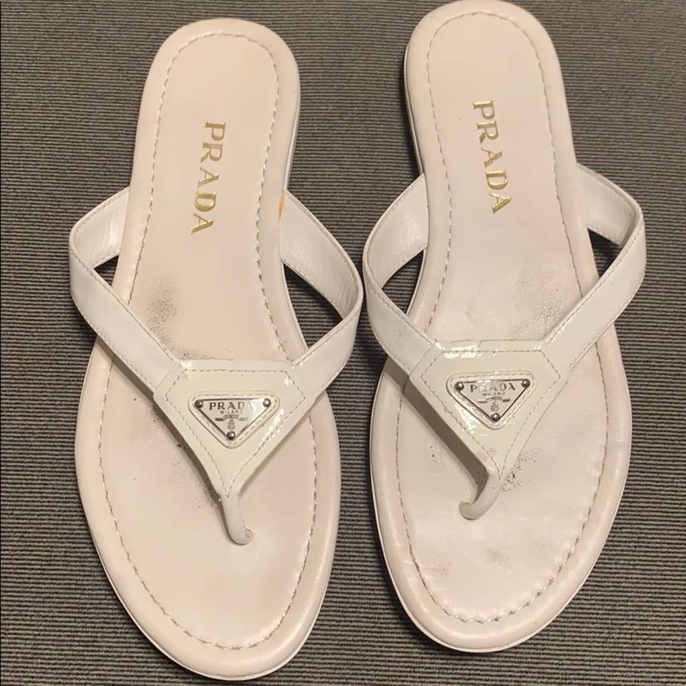 Prada sandals 37 1/2